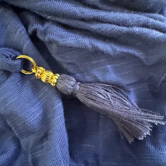 Tommy Bahama Womens Blue Double V Long Summer Maxi Dress S/ P - Picture 7 of 7